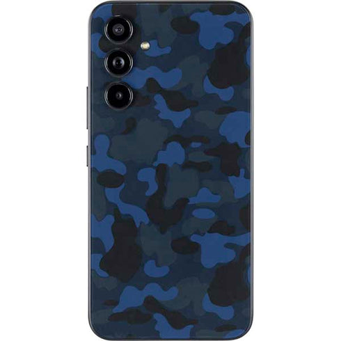 Blue Street Camo Galaxy A54 5G Skin